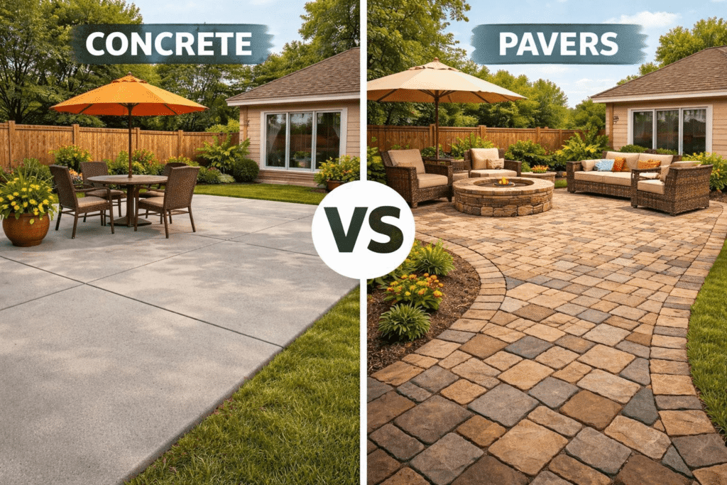 paver patio installation Orange CA