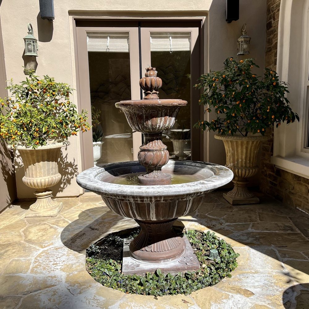 outdoor water feature Orange CA