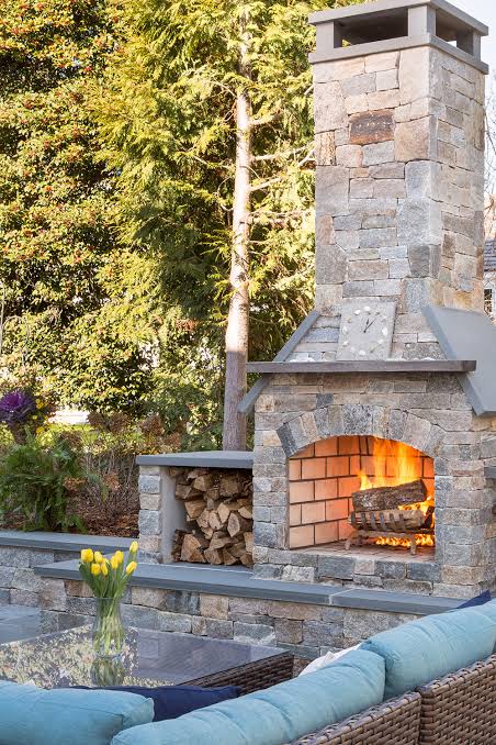 outdoor fireplace orange ca